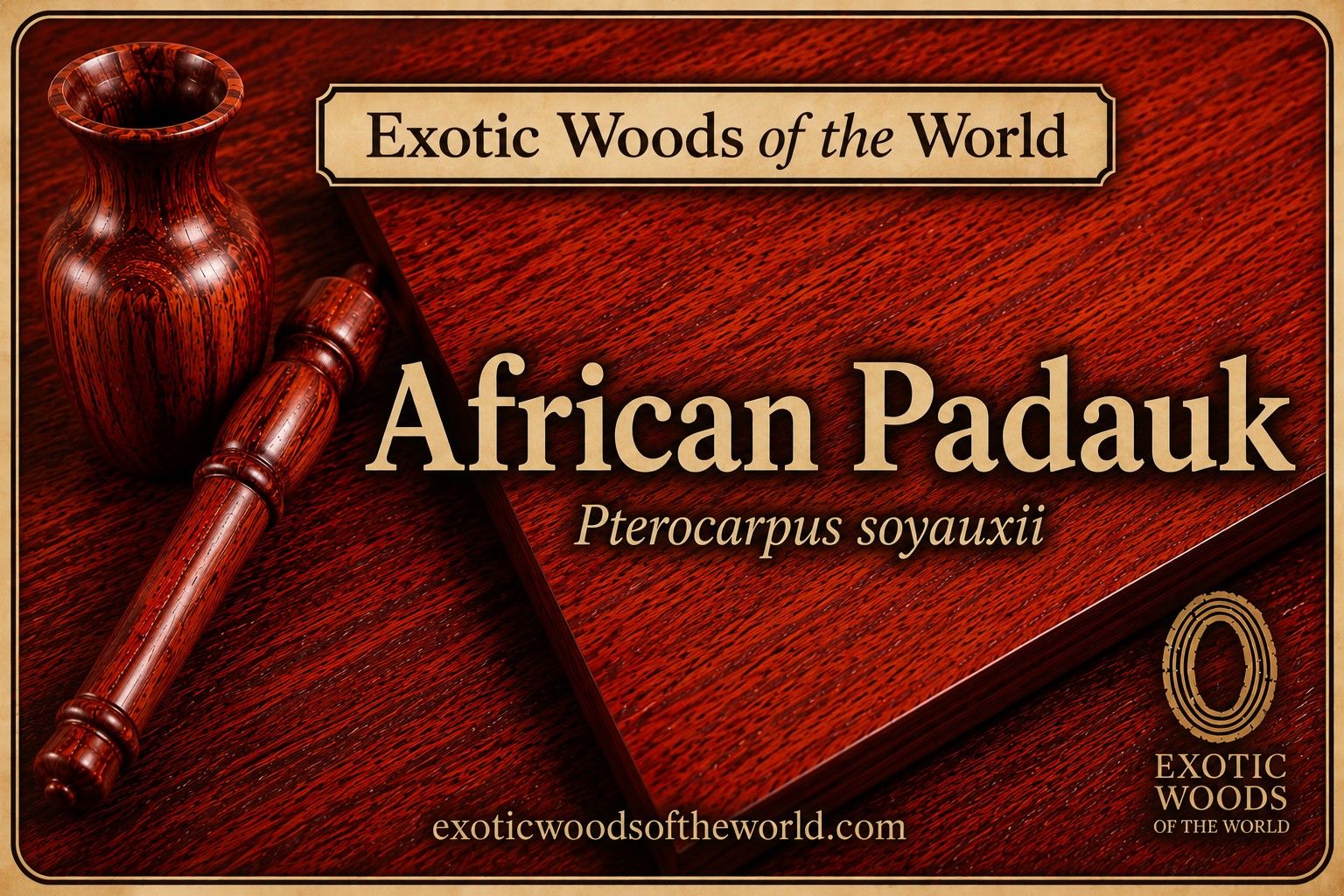 African Padauk Video