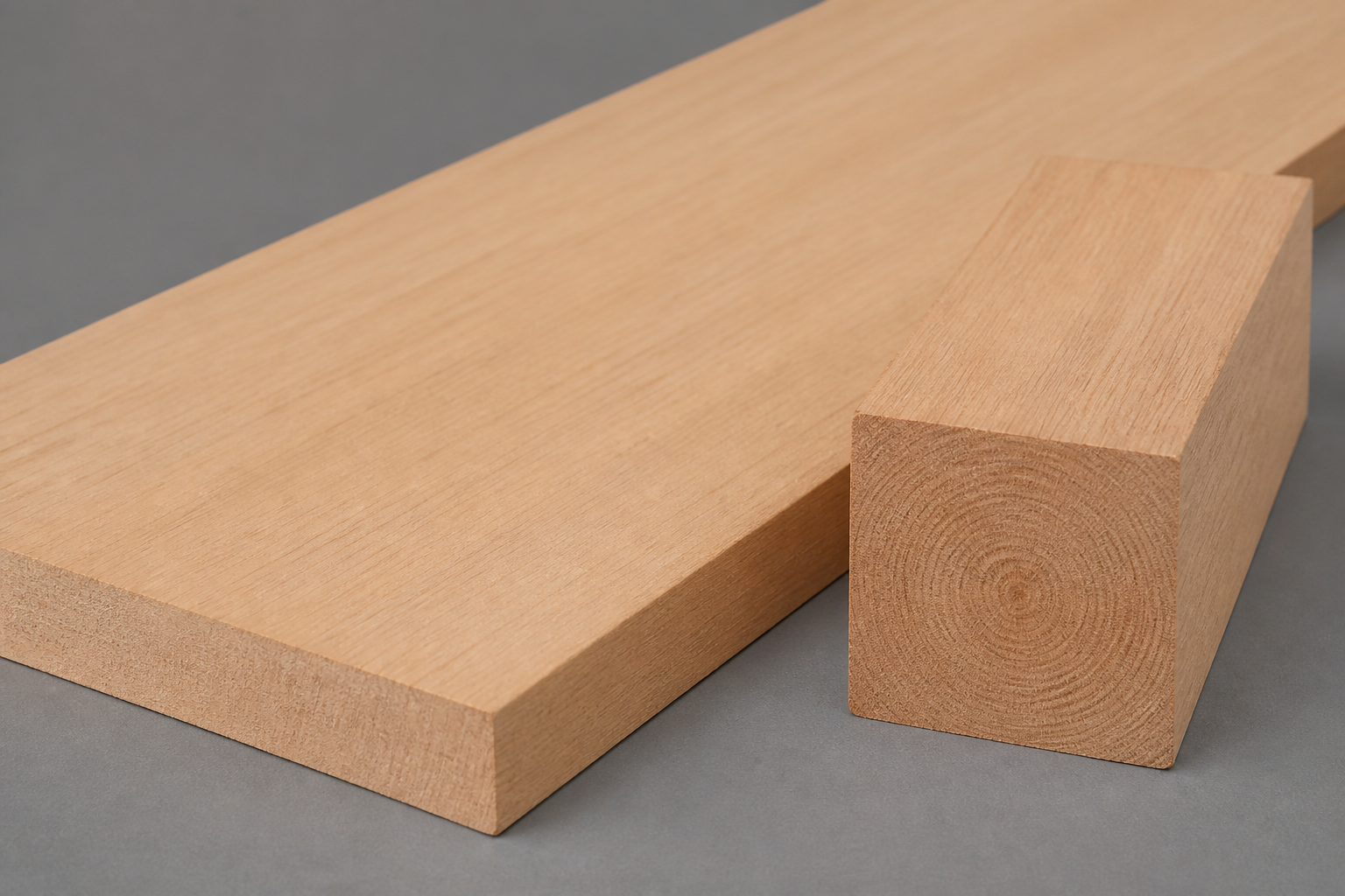 King Billy Pine wood board and end-grain sample