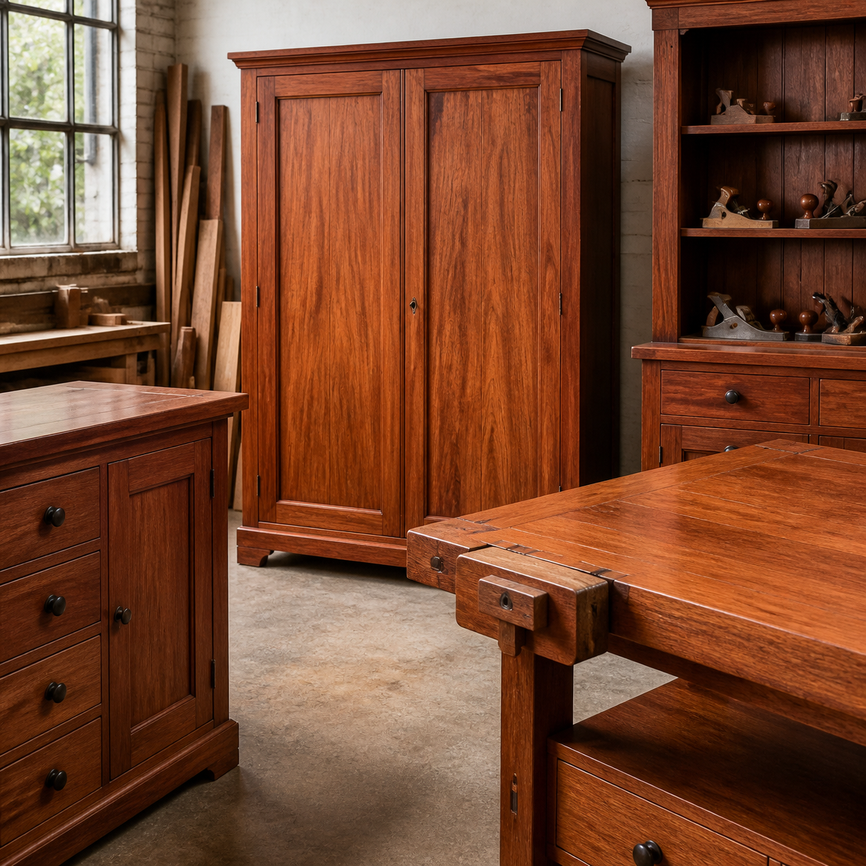 Madagascar Mahogany furniture and woodworking