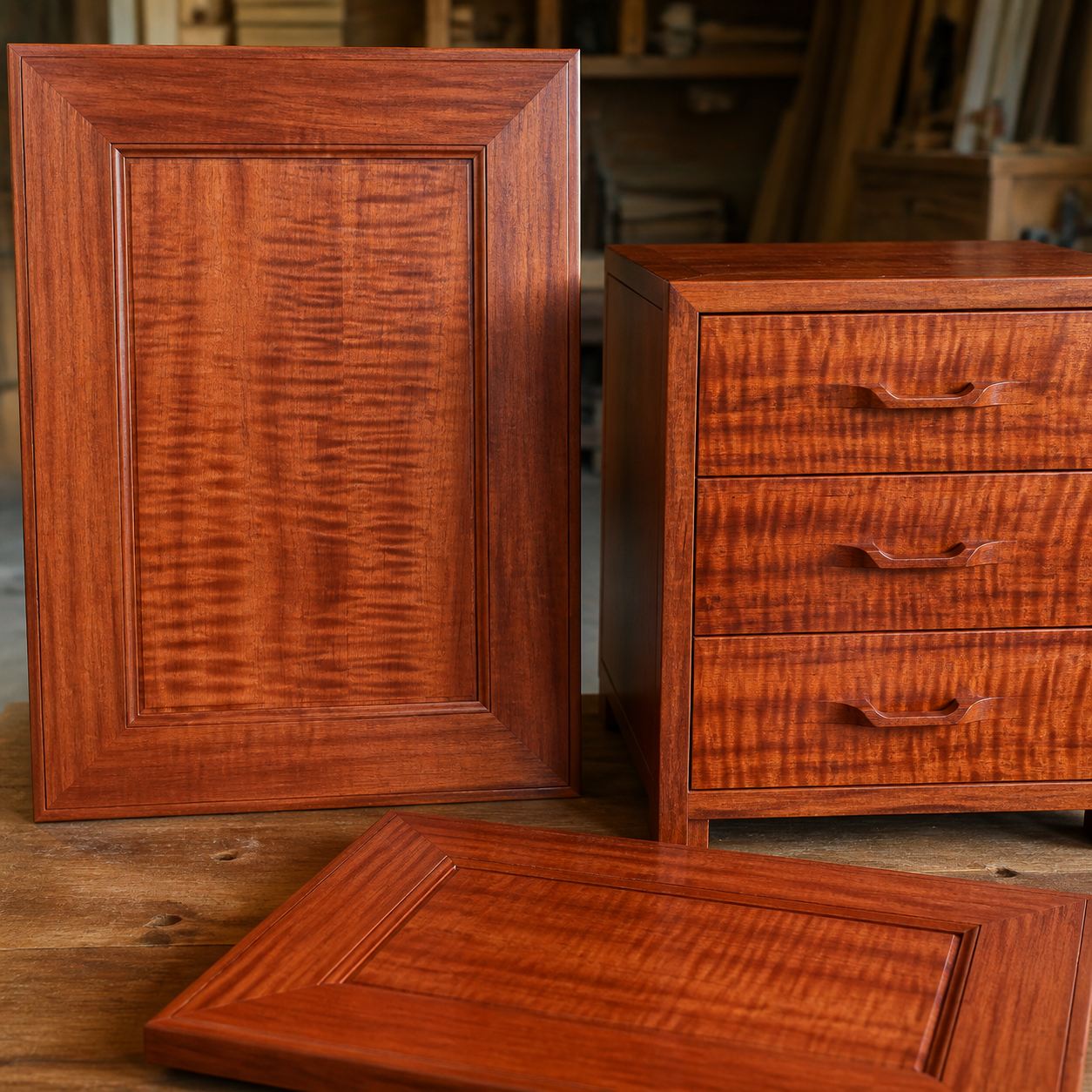 Nyasaland Mahogany furniture and woodworking