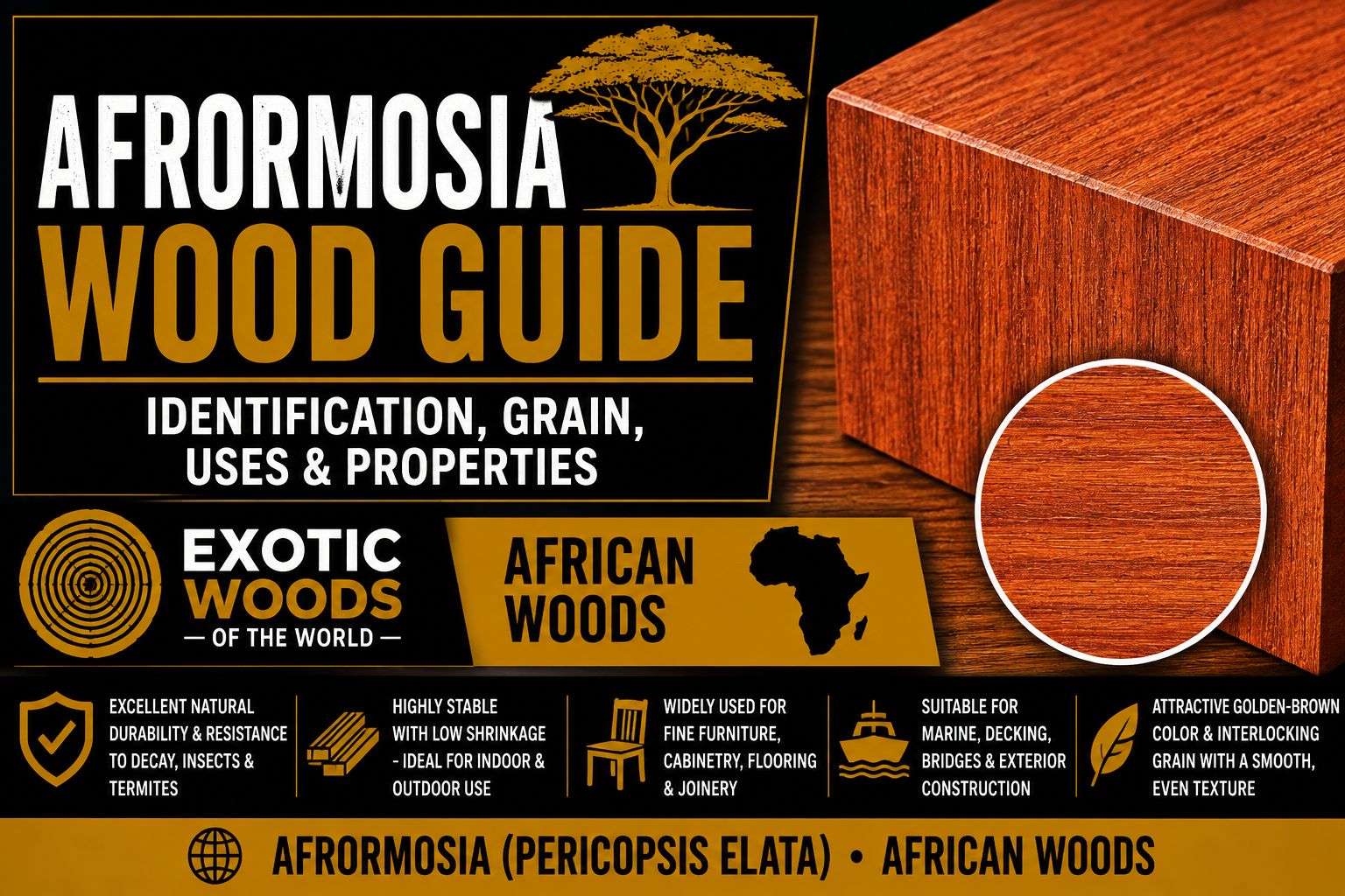 Afrormosia Video