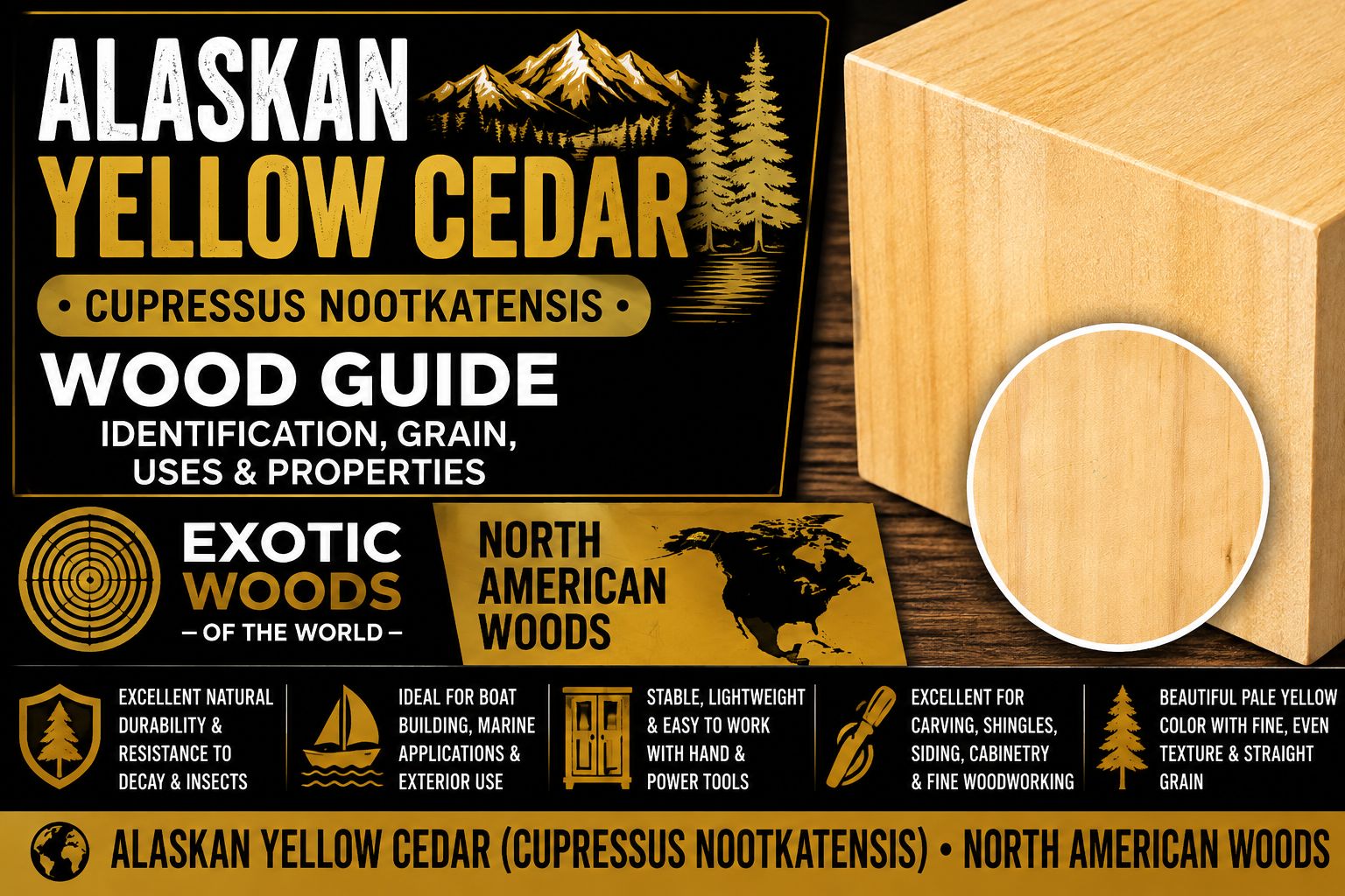 Alaskan Yellow Cedar Video
