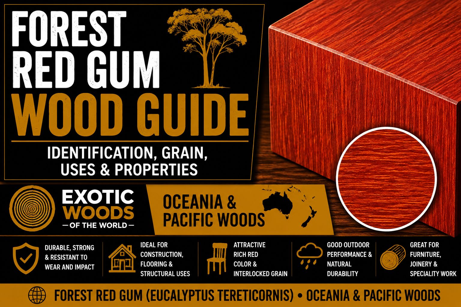 Forest Red Gum Video