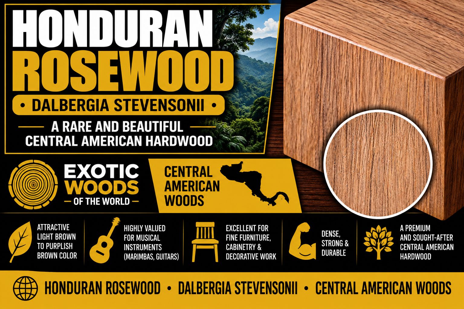Honduran Rosewood Video